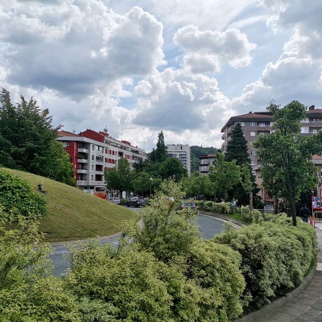 Lasarte Oria, on a beautiful day