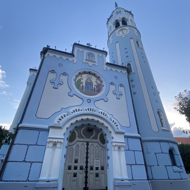 🇸🇰 The beautiful Blue Church ⛪️