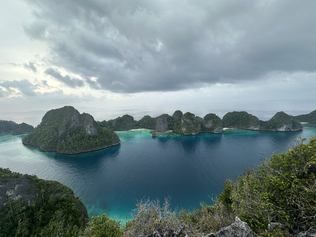 Panoramic View of Limestone Islets