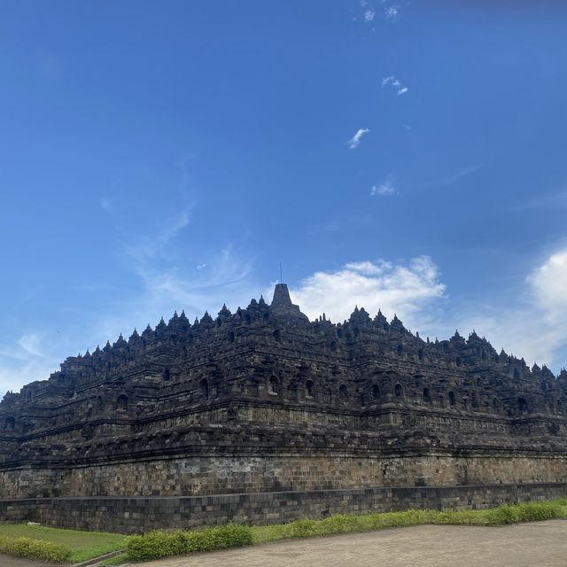 Prambanan, most beautiful hindu temple in the world, and Borobudur, the biggest buddhist monument.
