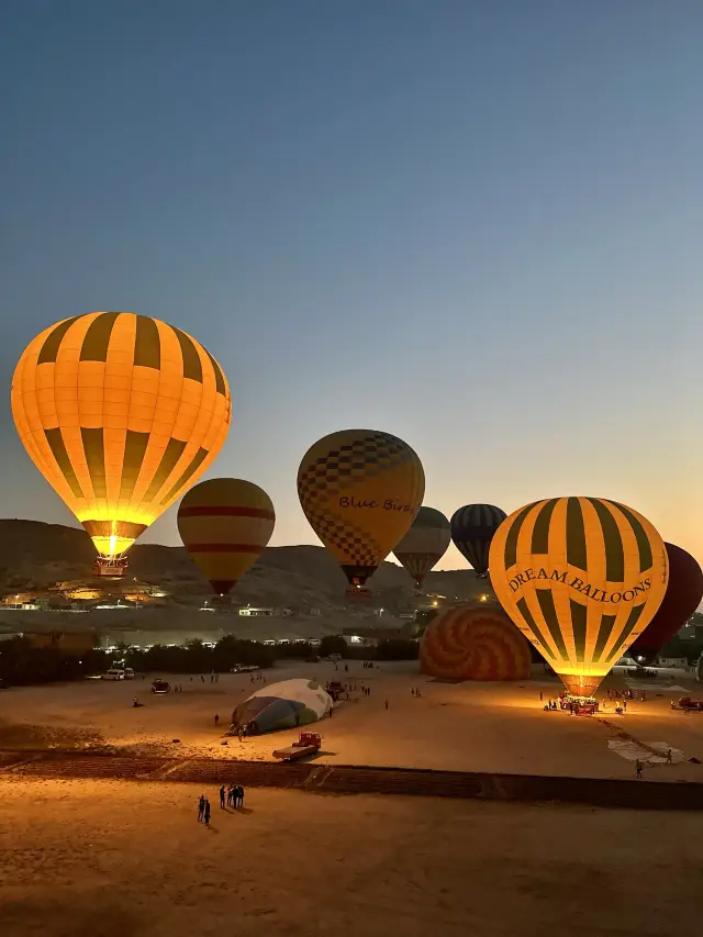 Balloon ride over Luxor ☀️🎈