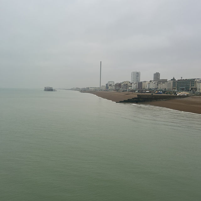 Wet day in Brighton