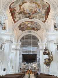 A masterpiece of Baroque grandeur — welcome to the Basilica of St. Martin in Weingarten, Germany 🇩🇪