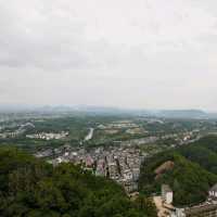 A View Worth the Climb: Yushan from Above 🌄🏯✨