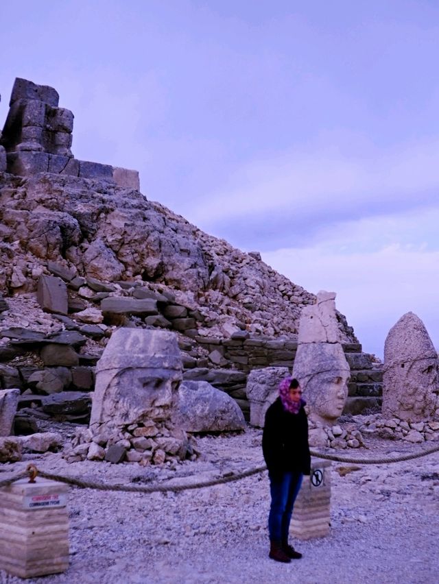 Watching the Day Begin Above the Statues of Nemrut Watching the Day Begin Above the Statues of Nemrut