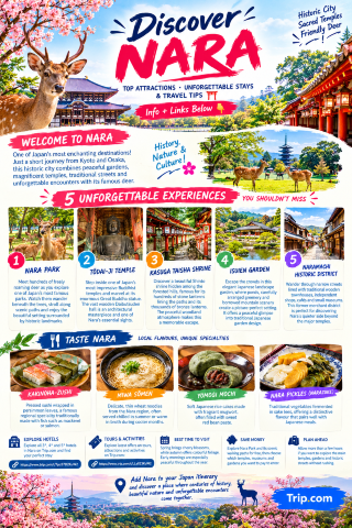 Welcome to Nara: Top Attractions, Unforgettable Stays & Travel Tips 🦌⛩️ Info + Links Below 👇