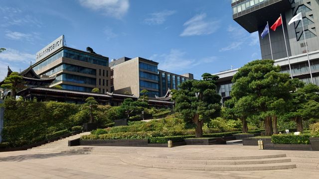 貴陽中天凱悅酒店環境真好啊性價比很高