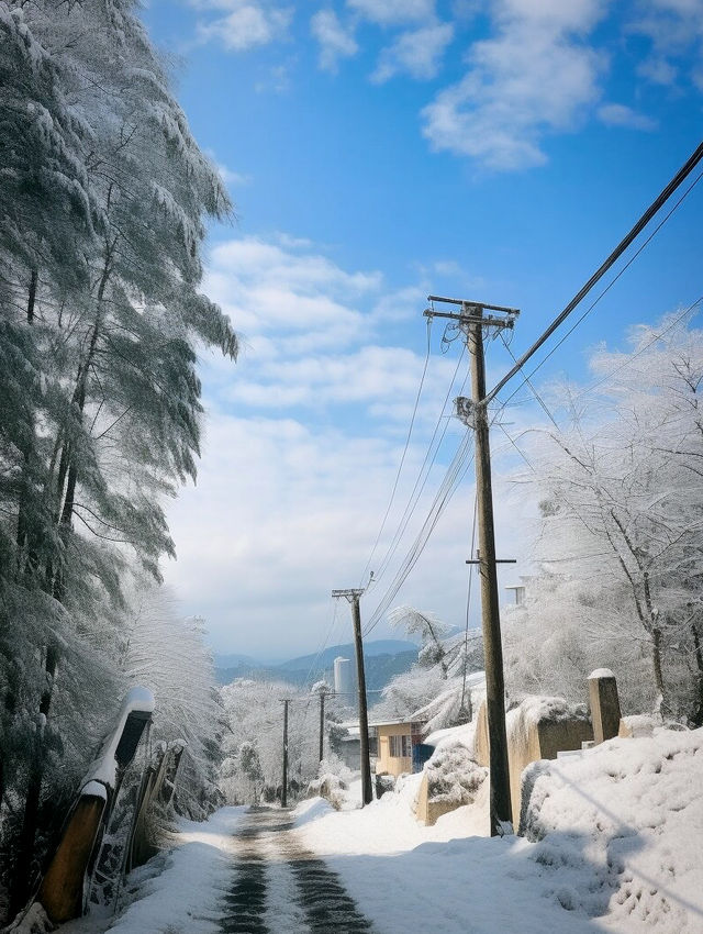 冬季廬山：一場夢幻般的冰雪奇緣