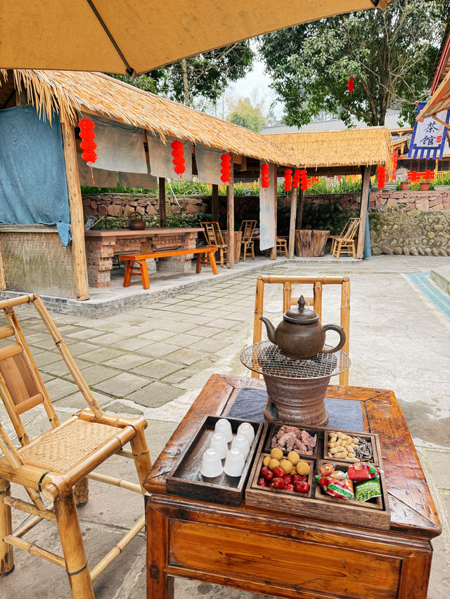 雅安黃茶村民宿，萬畝茶園裡的寶藏院子