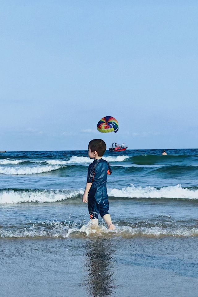 海陵島｜帶娃去挖貝殼