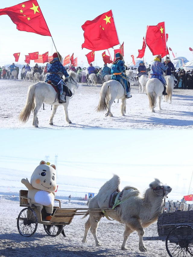 白雪駿馬之旅～冬季的錫林郭勒