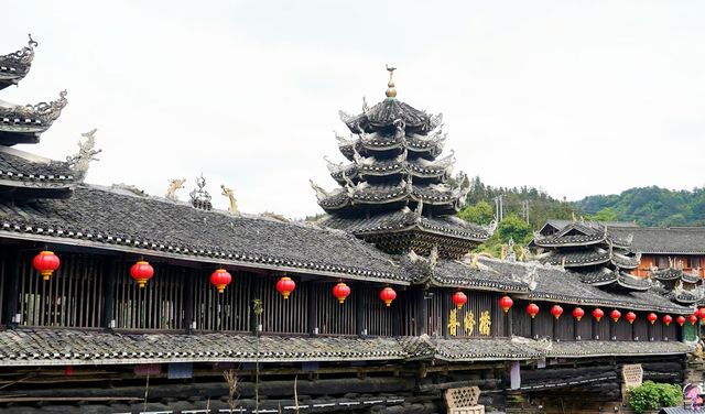 周末去哪玩？去湖南省怀化市通道縣芋頭古侗寨