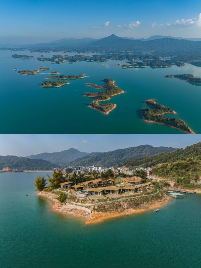 廣東周邊，萬綠湖這家民宿太適合避暑玩水了