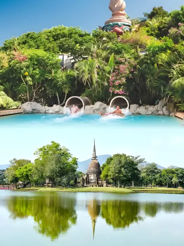 In Costa Adeje, Spain, you must experience Siam Park, an amazing park waiting for you