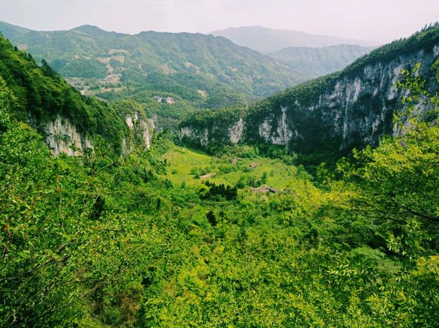 Hiking Adventure in Giant Pits of Xiaozhai