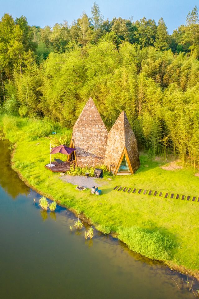 武漢1H住進湖畔精靈屋