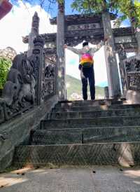 南陽五朵山閔公祠 閔智亭道長像。
