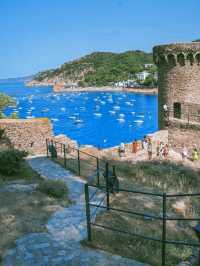 西班牙必去！Tossa de Mar 小鎮：解鎖絕美風景。。