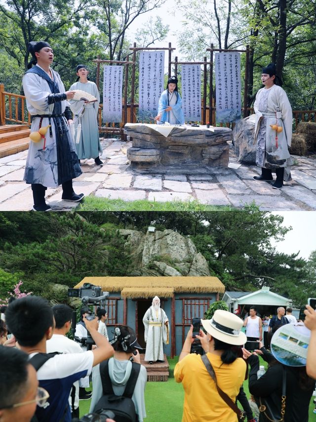 穿越時空的行浸式互娱體驗劇《登蒙山·天地寬》