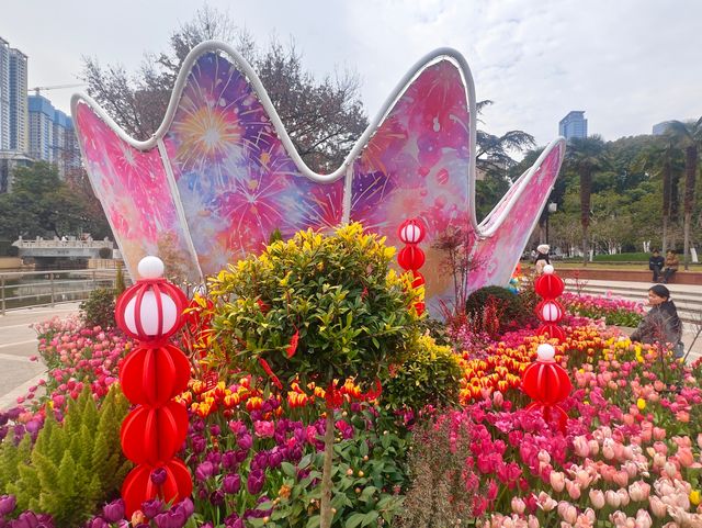 武漢|被一個公園狠狠治癒了~中山公園絕絕子