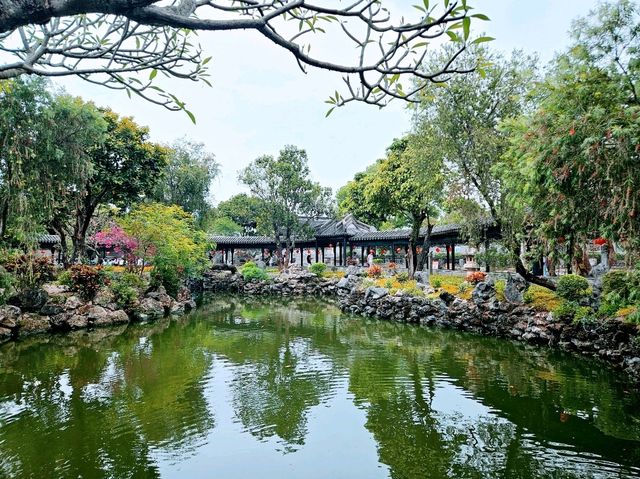 不要錯過在中山的著名蘇杭園林建築-詹園