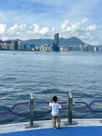 香港seawalk超好影嘅海邊地鐵免費玩~