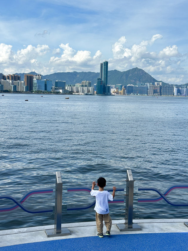 香港seawalk超好影嘅海邊地鐵免費玩~