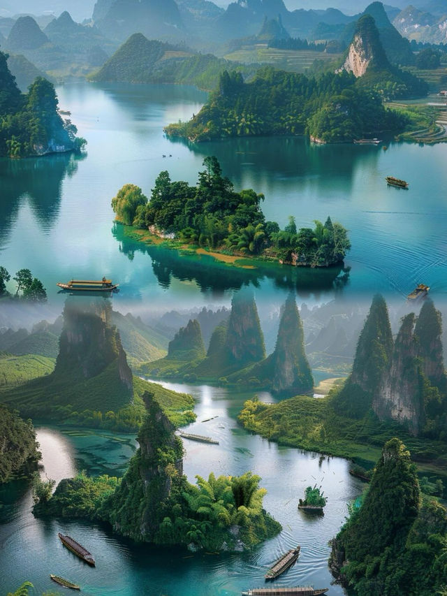 人間瑤池」普者黑｜《三生三世》取景地，我搵到神仙住嘅地方！