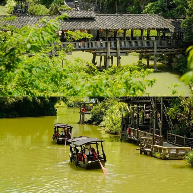 《貴州烏江寨夜夢，邂逅一場勝過黃山的夏日綺夢》