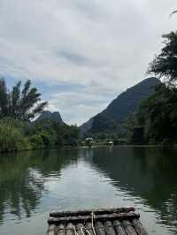 Yulong River Bamboo rafting from Jima Wharf