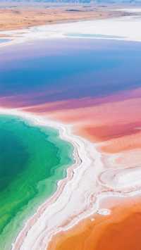 察爾汗鹽湖丨天地奇觀：萬丈鹽橋、翡翠湖、鹽花奇觀、天空之鏡…