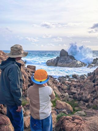 Western Australia D2: Cape Naturaliste Cliff Sea View