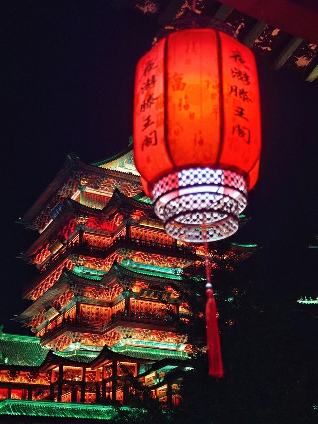 人生建議！離開南昌前一定看一次滕王閣夜景
