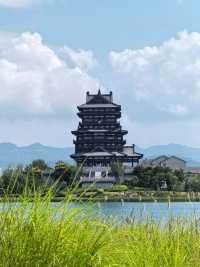成都新地標!東安湖體育公園的藍色秘境被我挖到了!  這片藏在成都東邊的"小洱海"也太絕了!藍天白