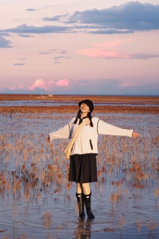 東營有自己的赤鹼蓬天空之鏡🪞附拍照機位