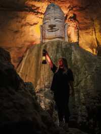 Hanging high in Chongqing at Tianyan Cave