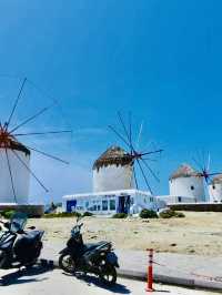 打卡希臘聖托裡尼島啦!!