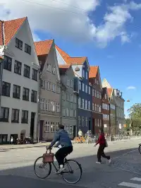 在哥本哈根遇到了最美的彩虹和日落