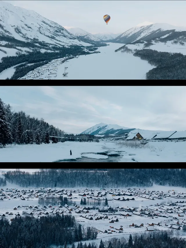 新疆旅拍|禾木的冬天，藏著最溫柔的歲月