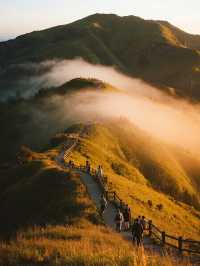 冬季親子省力版!武功山輕徒步攻略帶娃也輕鬆