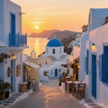 聖托里尼：藍白夢境的極致之旅攻略
