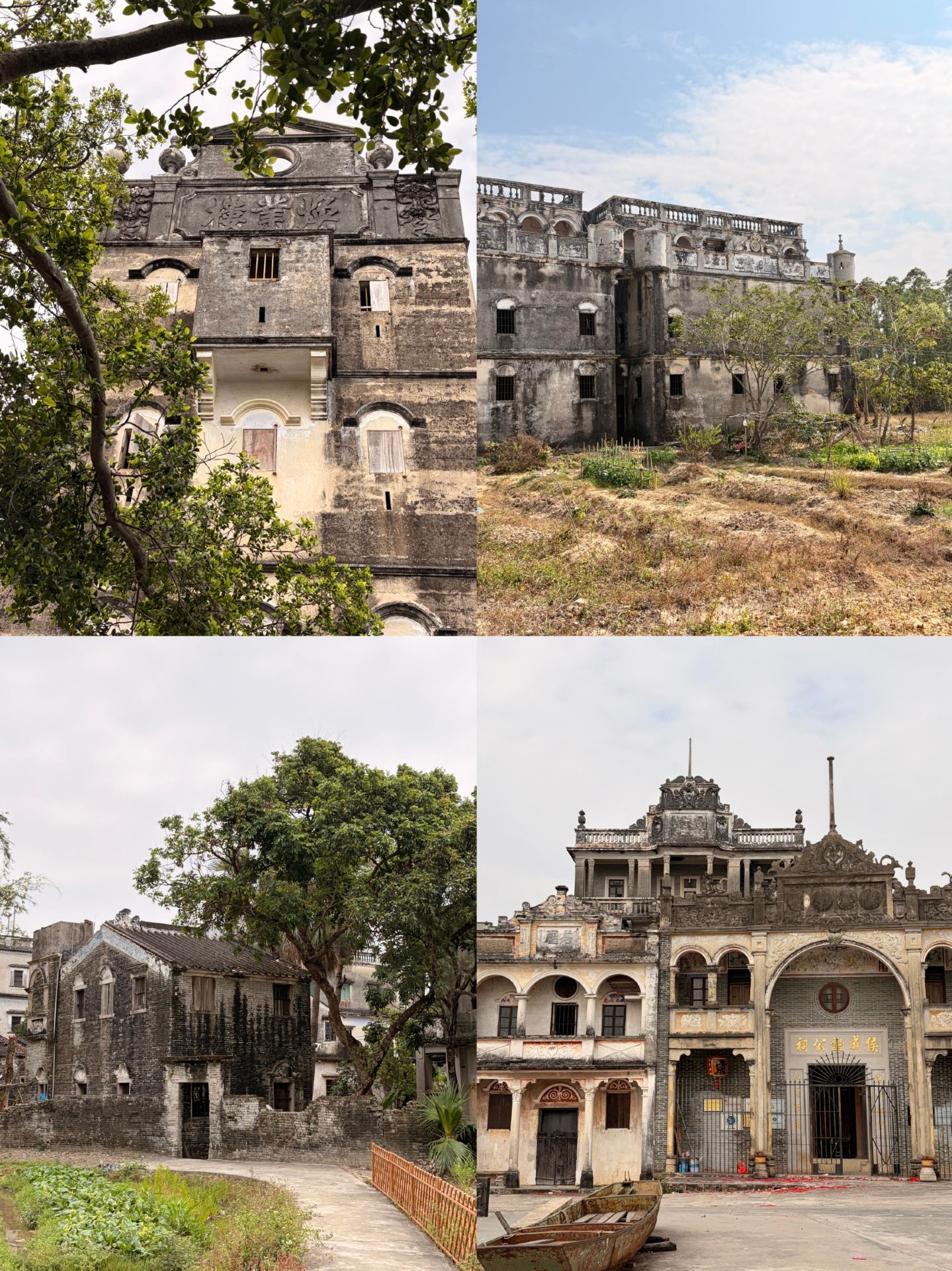 First Time Visiting Kaiping Diaolou｜Just Follow This Lesser-Known Free Route