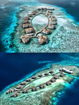 The Maldives Merad Raffles Hotel: A Private Island as Beautiful as a Sapphire