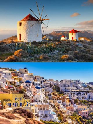 Escape to Greece with your loved one · Santorini｜Experience the ultimate romance of the Aegean’s blue and white sunsets