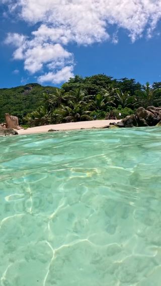 Anse Cocos, La Digue Island, Seychelles.