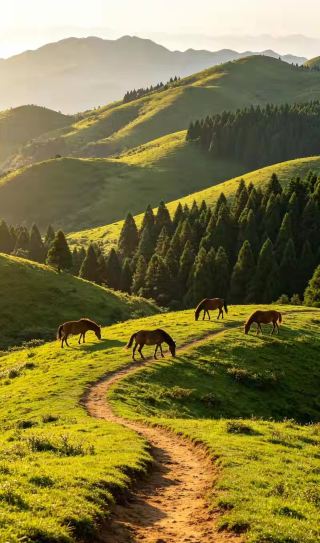 Healing alpine meadow trip
