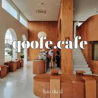 qoofe.cafe คาเฟ่มินิมอลเกาหลี เกาใจที่สระบุรี