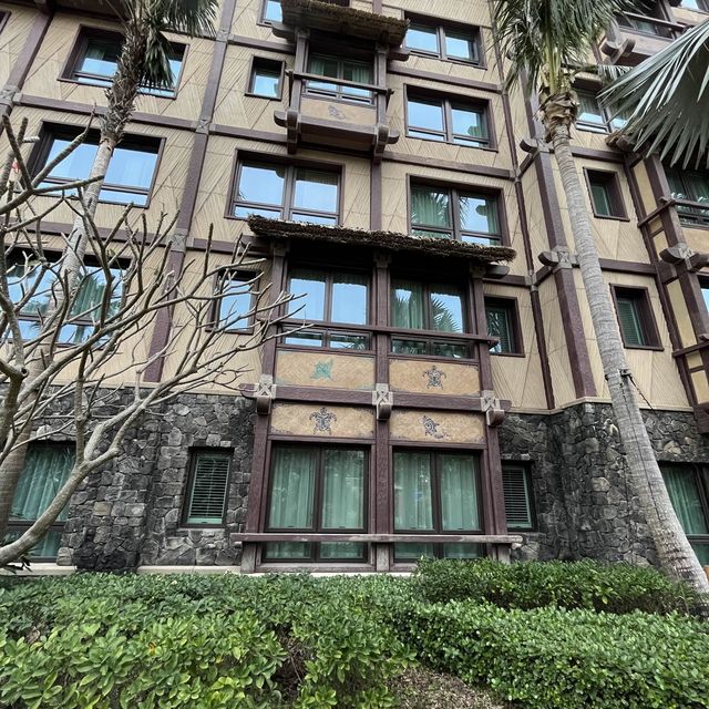 充滿非洲特色的抵住迪士尼官方酒店😍