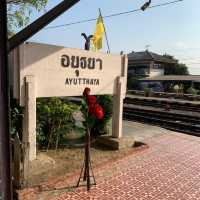 Train Trip to Ayutthaya 