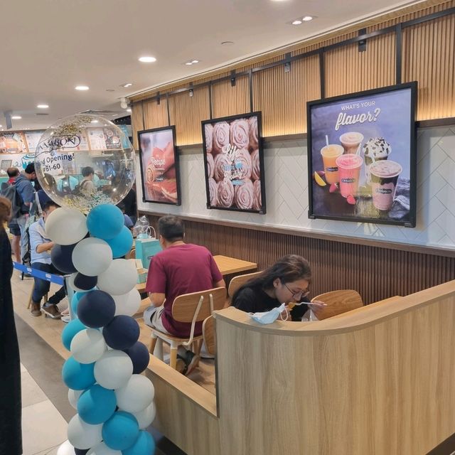 Newly Opened Cinnabon in Singapore